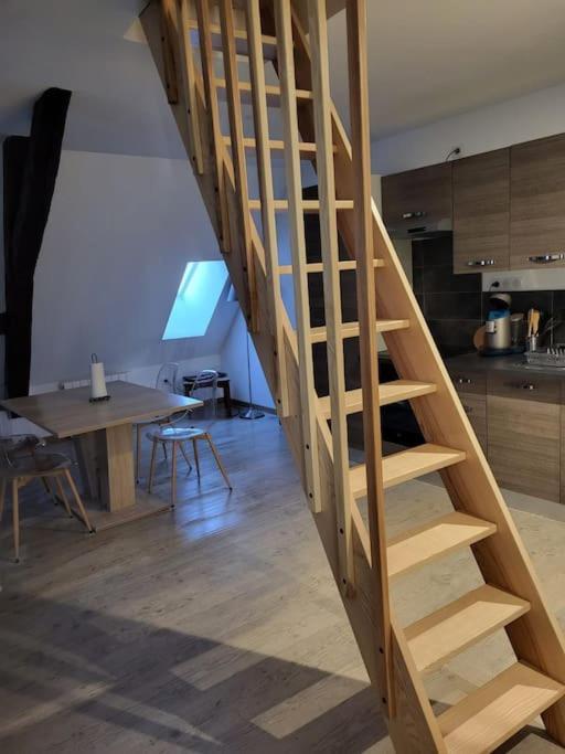 Au Coeur Du Val D'Argent Duplex Atypique A Sainte-Marie-Aux-Mines Leilighet Eksteriør bilde